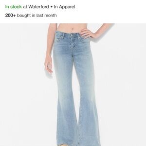 Women's Light Blue Flared Jeans size 14 NWT